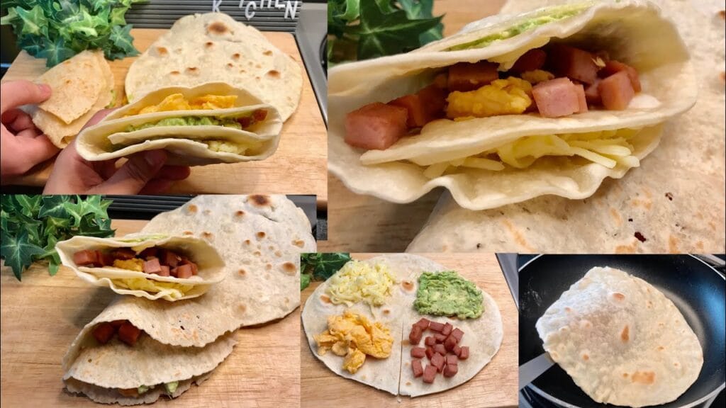 Tortilla Wrap Hack: The 4-Quarter Folding Technique