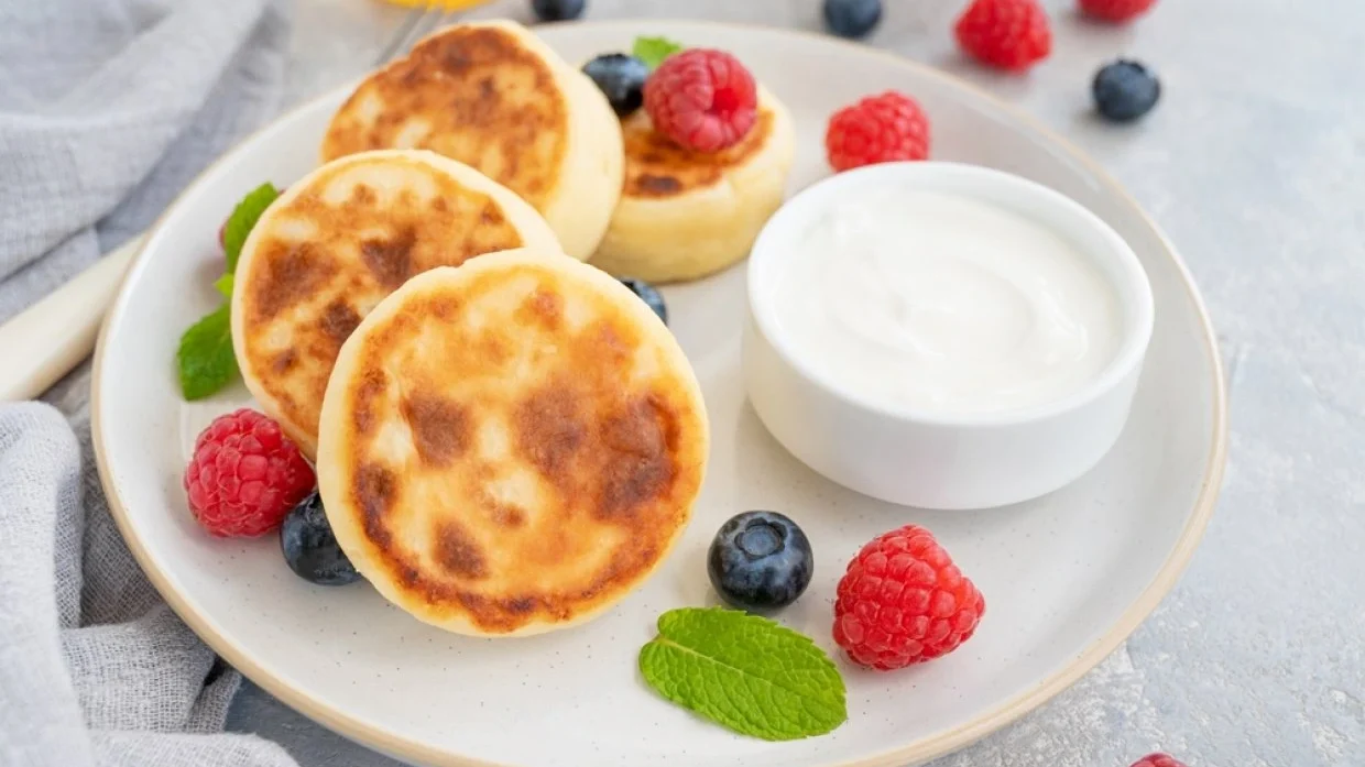 Cottage Cheese Pancakes