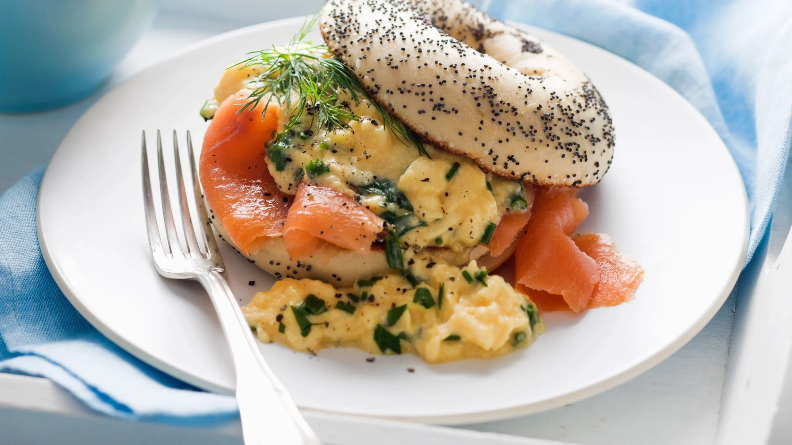 Smoked Salmon Bagel Bowl