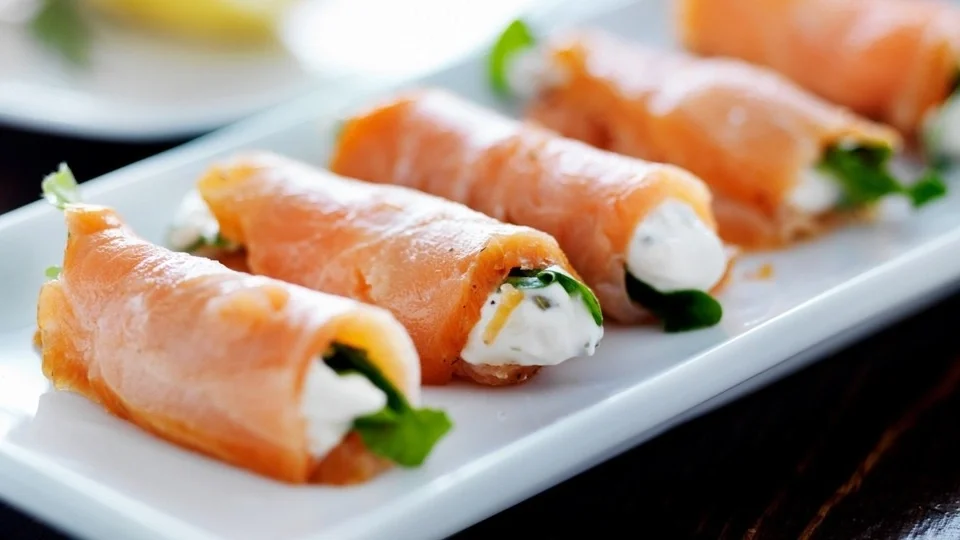 Smoked Salmon Rolls