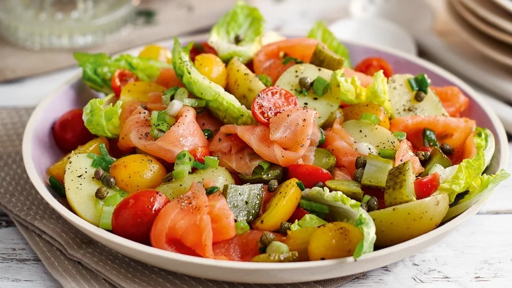 Smoked Salmon Salad