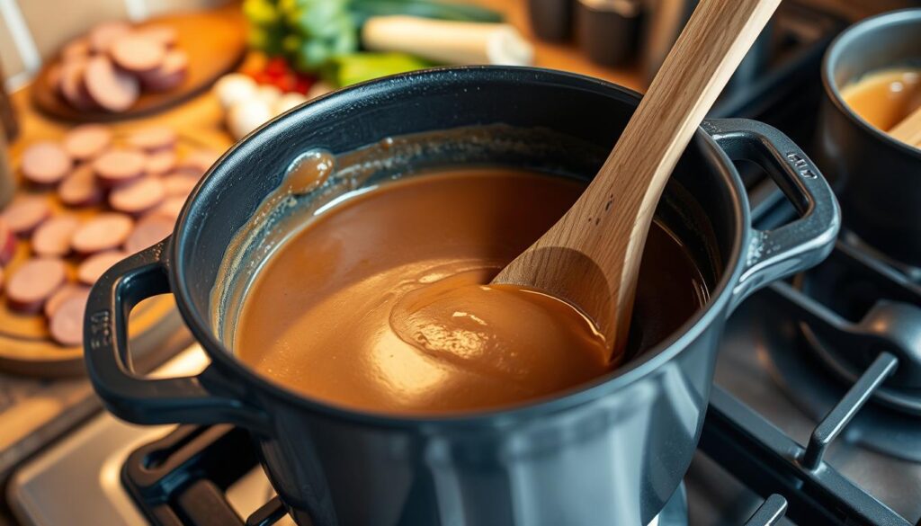 Achieving the Perfect Roux Consistency